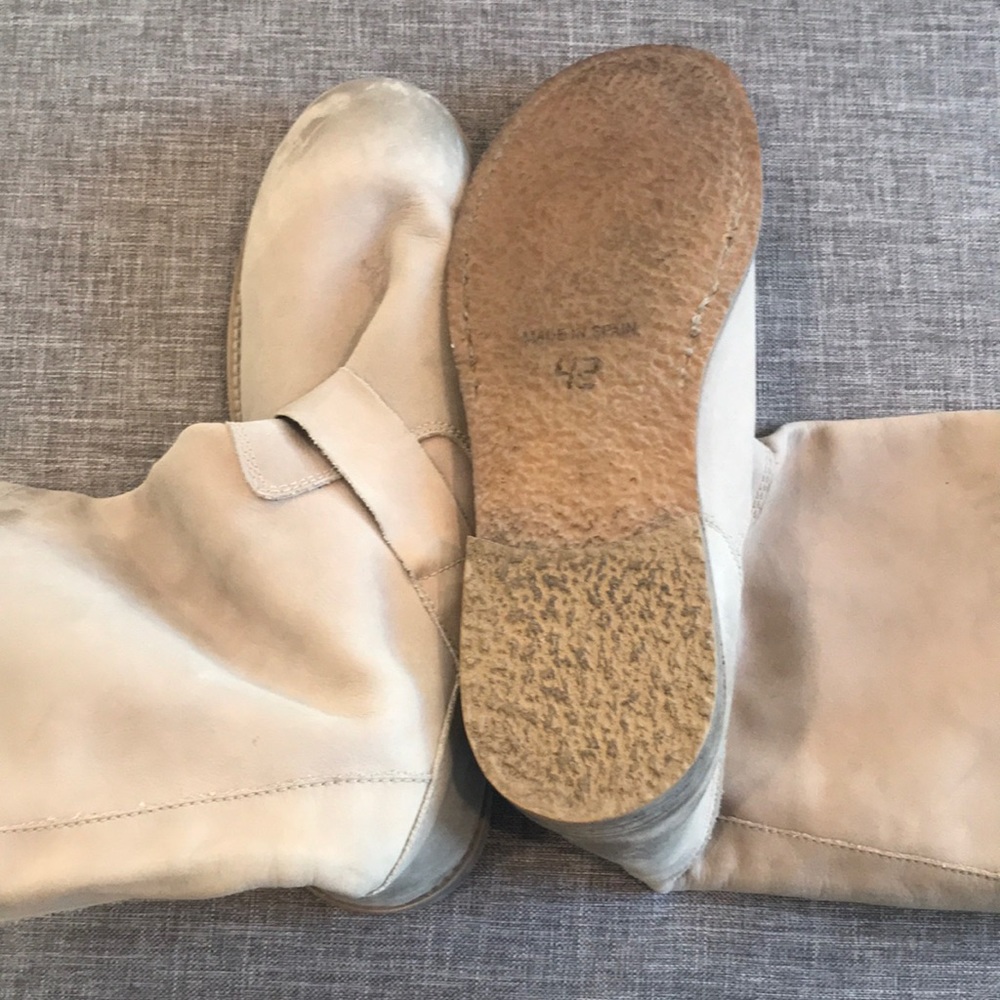 Mid-calf soft leather boots - Made in Spain - Picture 2 of 2